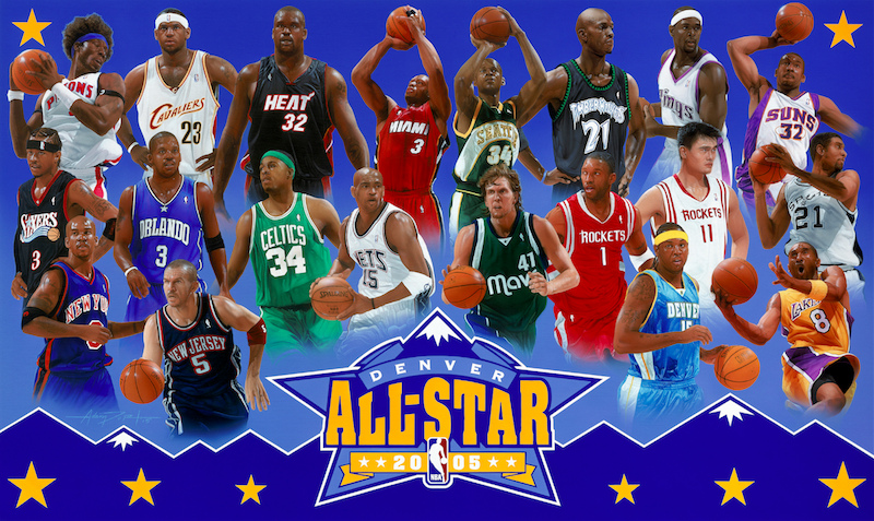 NBA. All-Star Game 2005