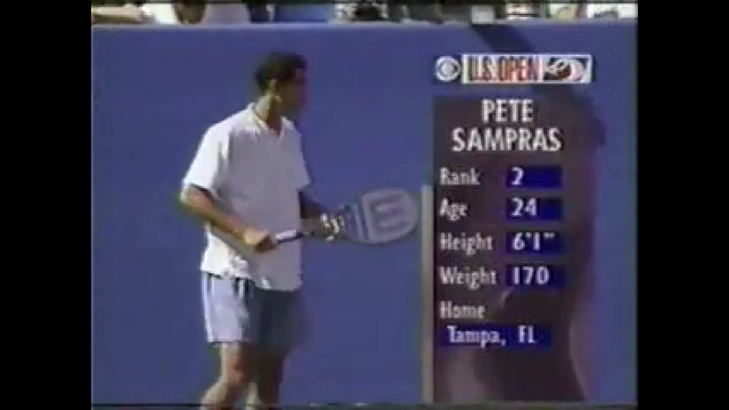 US Open 1995. 03 круг. Пит Сампрас - Марк Филиппуссис