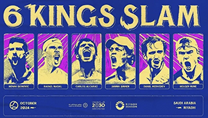 Теннисный турнир 6 Kings Slam - на Кинопоиске!