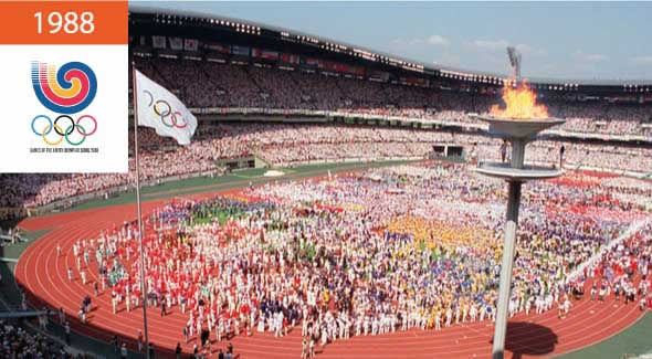 Летние Олимпийские игры 1988 в Сеуле. Гандбол. Матч за 3-е место. Мужчины. Венгрия - Югославия