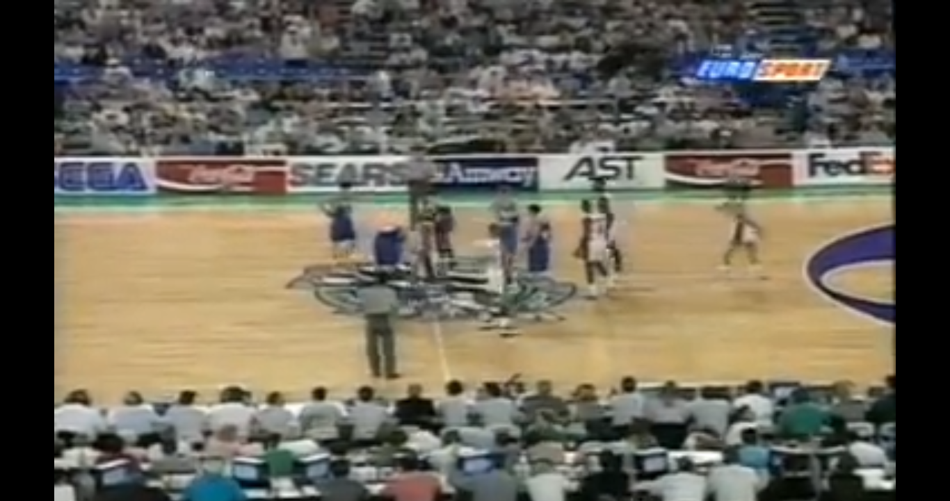 Чемпионат мира по баскетболу 1994. Второй групповой этап. США - Россия