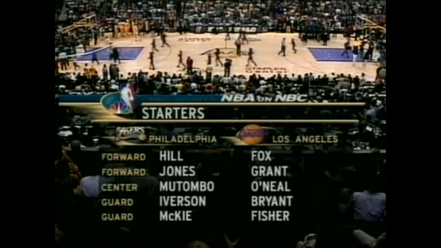 NBA 2000/2001. Финал. Лос Анджелес Лэйкерс - Филадельфия 76. 2 Игра