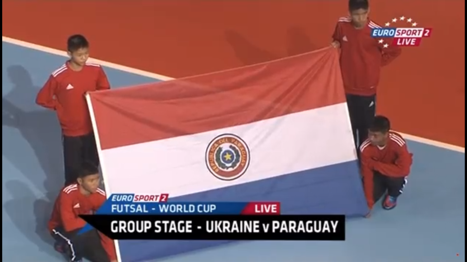 Мини-футбол. Чемпионат мира 2012. Группа A. Украина - Парагвай