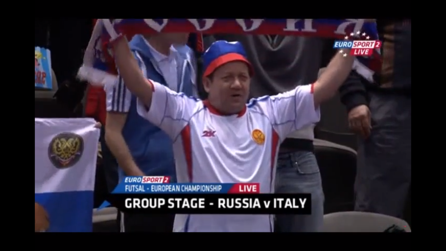 Мини-футбол. Чемпионат Европы 2012. Группа C. Россия - Италия