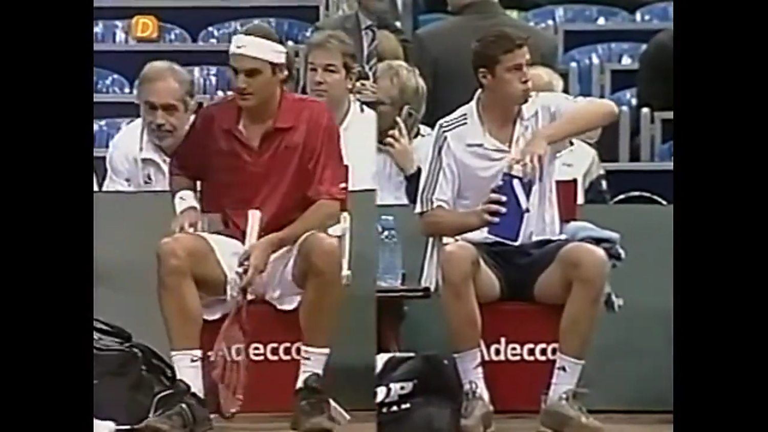 Davis Cup 2002. Первый раунд. Швейцария - Россия. Роджер Федерер - Марат Сафин