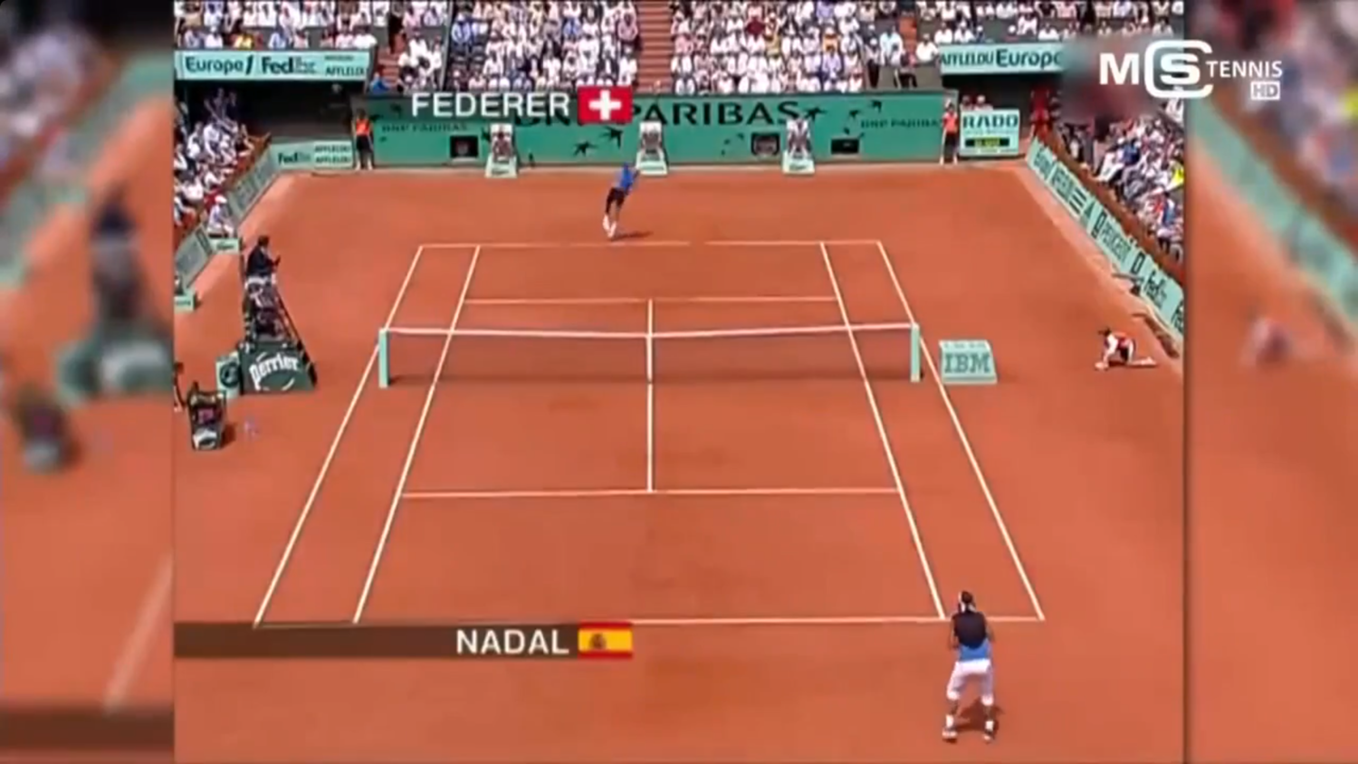 Roland Garros 2006. Финал. Роджер Федерер - Рафаэль Надаль