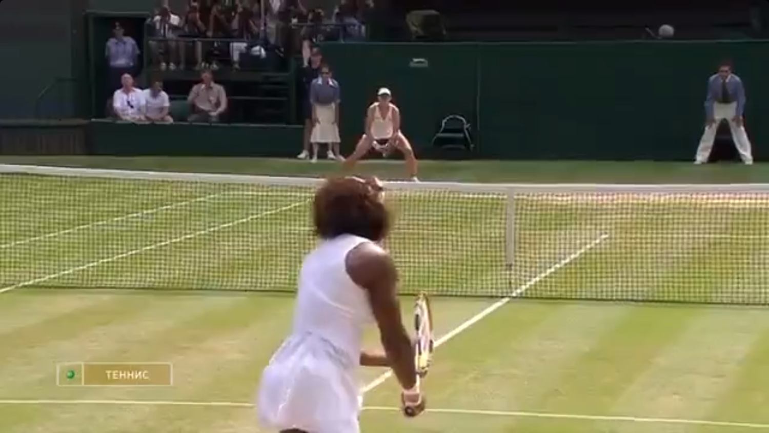 Wimbledon 2009. 1/2 финала. Елена Дементьева - Серена Уильямс
