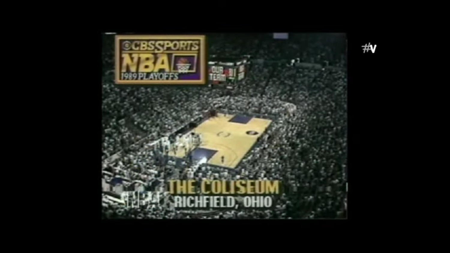 NBA 1988/1999. 1 раунд плей-офф. Кливленд Кавальерс - Чикаго Буллз. 5 игра