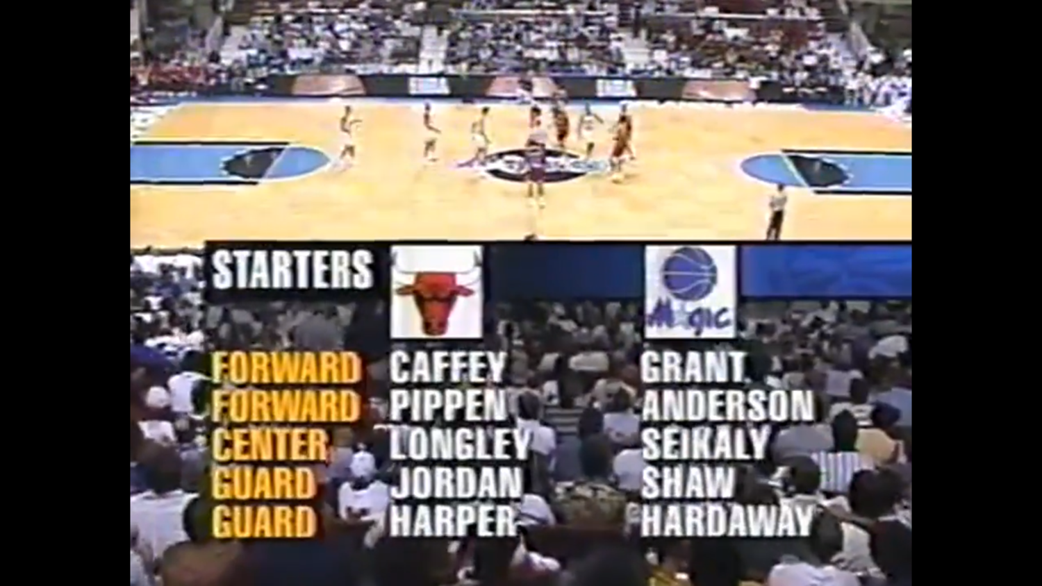 NBA 1996/1997. Регулярный сезон. Орландо Мэджик - Чикаго Буллз (06.04.1997)