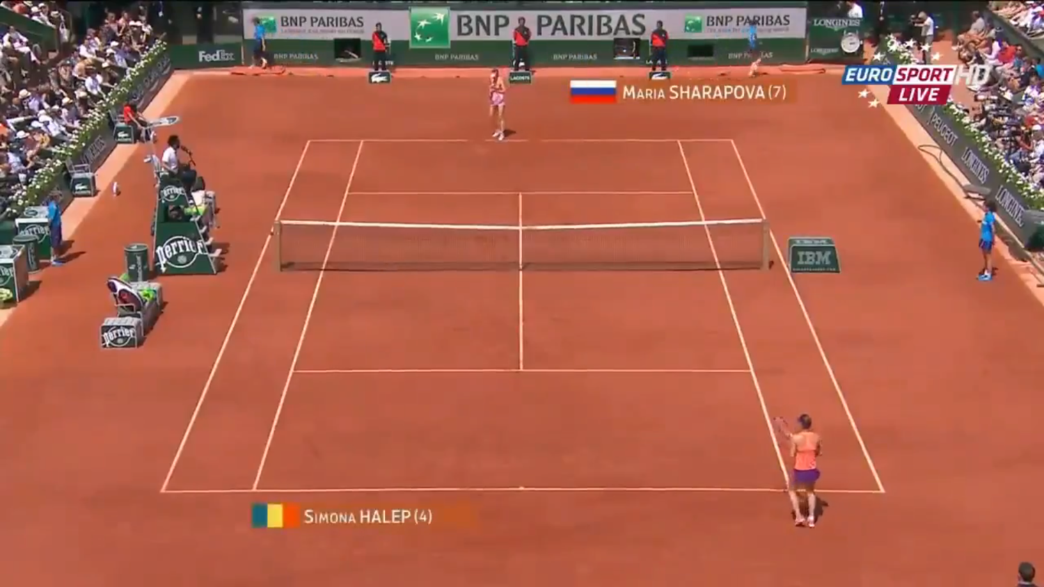 Roland Garros 2014. Финал. Симона Халеп - Мария Шарапова