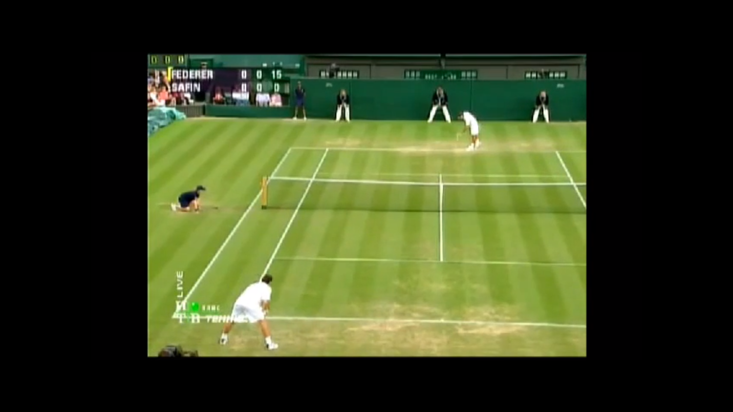 Wimbledon 2007. 03 круг. Роджер Федерер - Марат Сафин