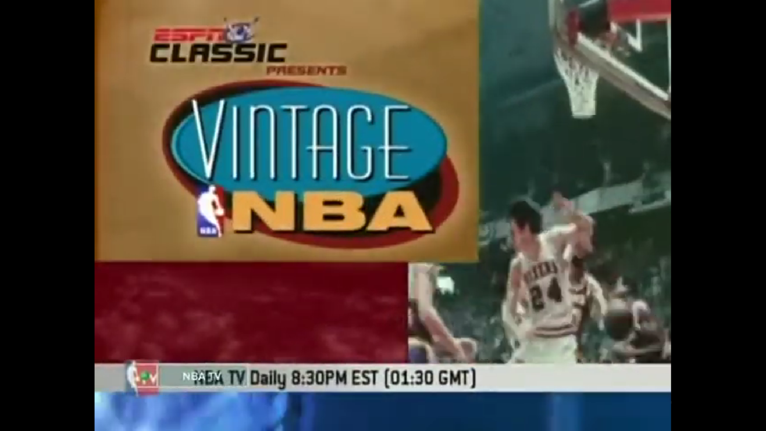 Vintage NBA. Спад Уэбб. Телеканал NBA