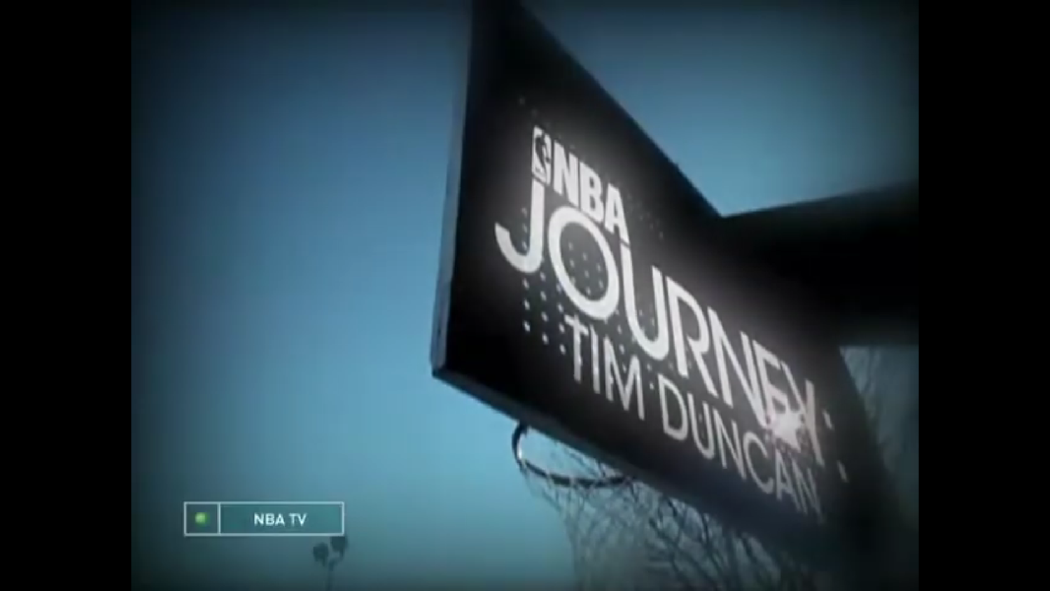 NBA Journey. Тим Данкан. Телеканал NBA TV
