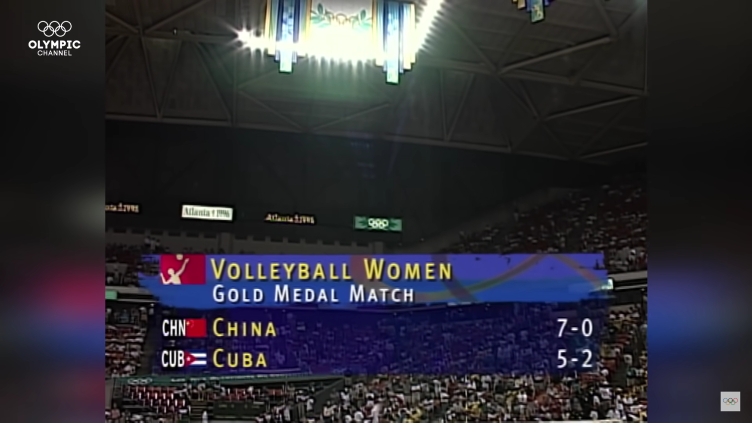 Летние Олимпийские игры 1996 в Атланте. Волейбол. Женщины. Финал. Куба - Китай