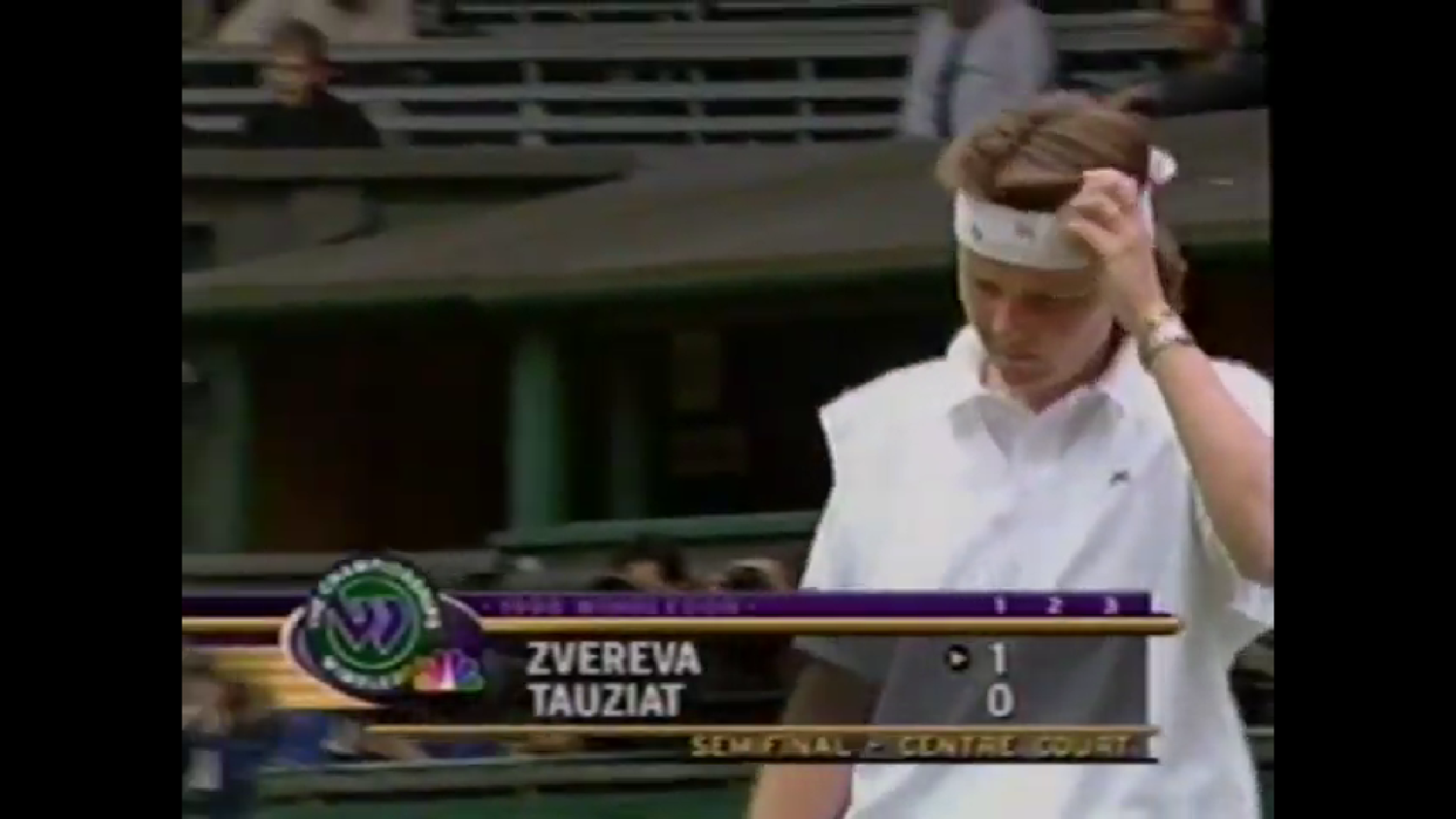 Wimbledon 1998. 1/2 финала. Натали Тозья - Наталья Зверева