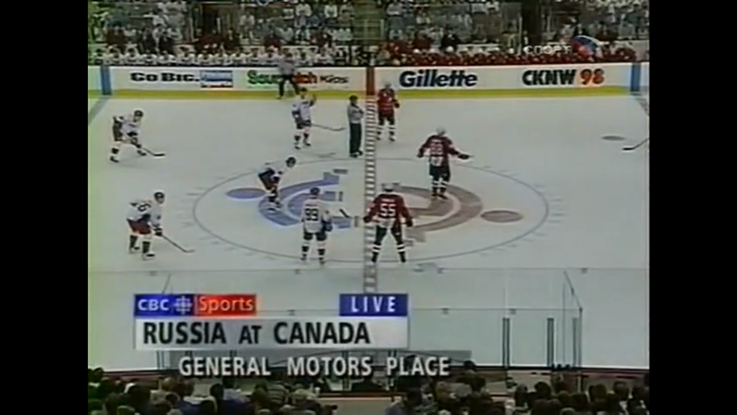 Кубок мира 1996. Североамериканская группа. Канада - Россия