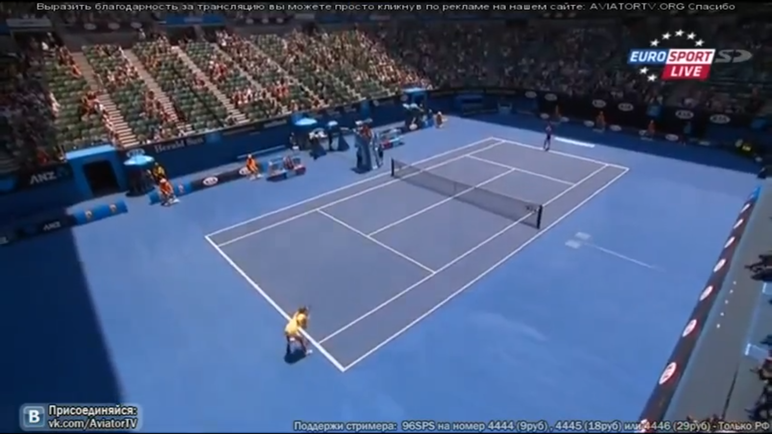 Australian Open 2013. 04 круг. Виктория Азаренко - Елена Веснина