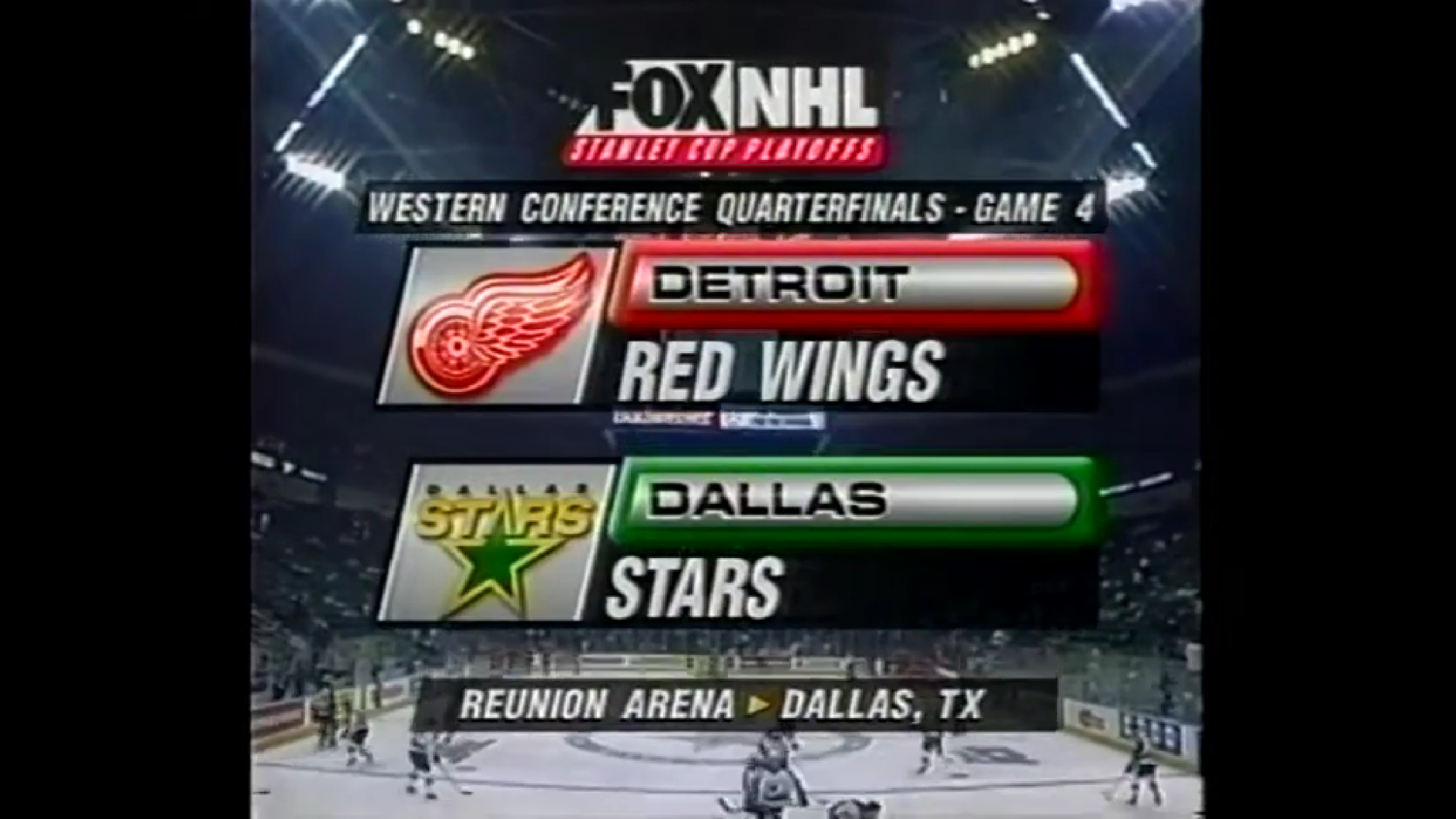 НХЛ 1994/1995. Западная конференция. 1/4 финала. Даллас - Детройт. 4 матч