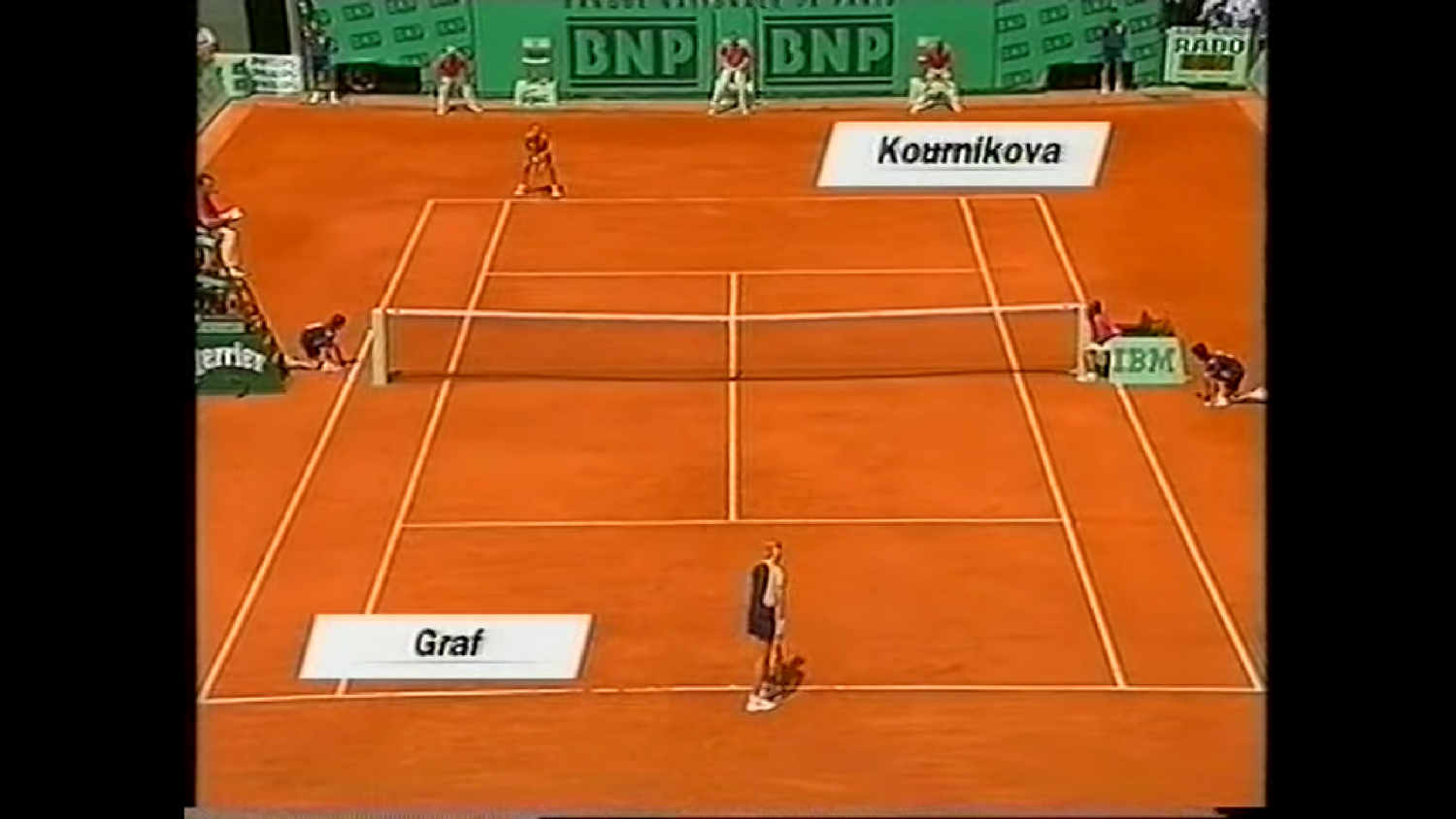 French Open 1999. 04 круг. Штеффи Граф - Анна Курникова