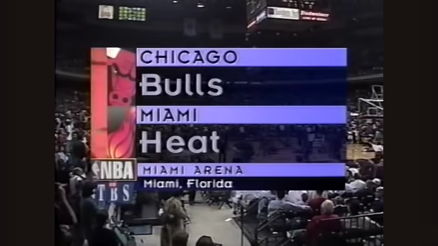 NBA 1996/1997. Регулярный сезон. Чикаго Булз - Майами Хит (06.11.1996)