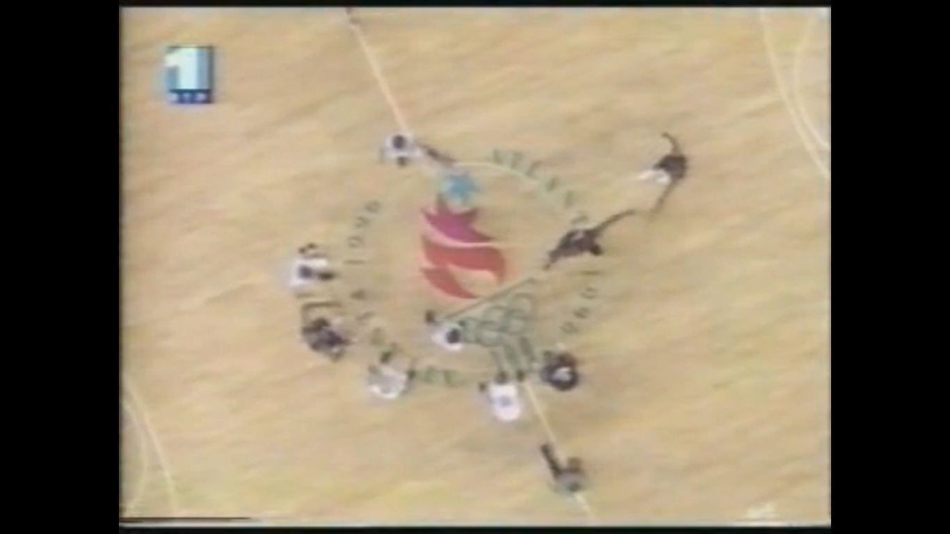 Летние Олимпийские игры 1996 в Атланте. Баскетбол. Мужчины. Группа A. США - Хорватия