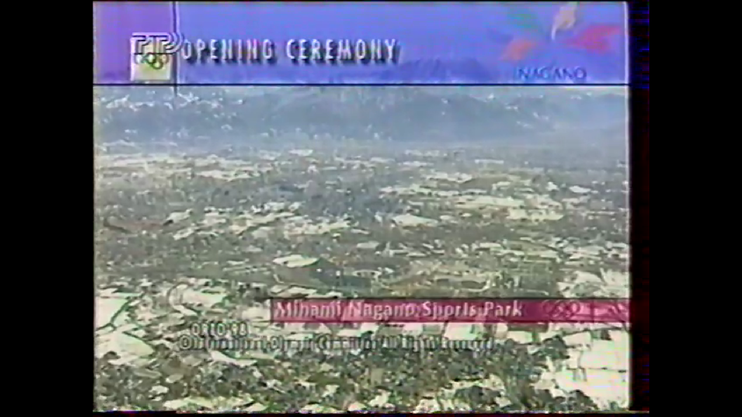 Зимние Олимпийские игры 1998 в Нагано. Церемония открытия