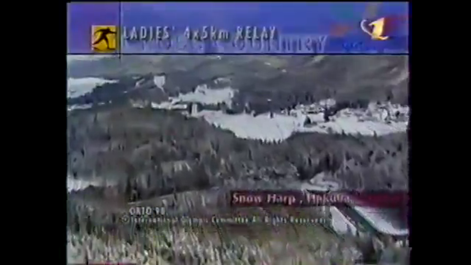 Зимние Олимпийские игры 1998 в Нагано. Лыжные гонки. Женщины. Эстафета. 20 км
