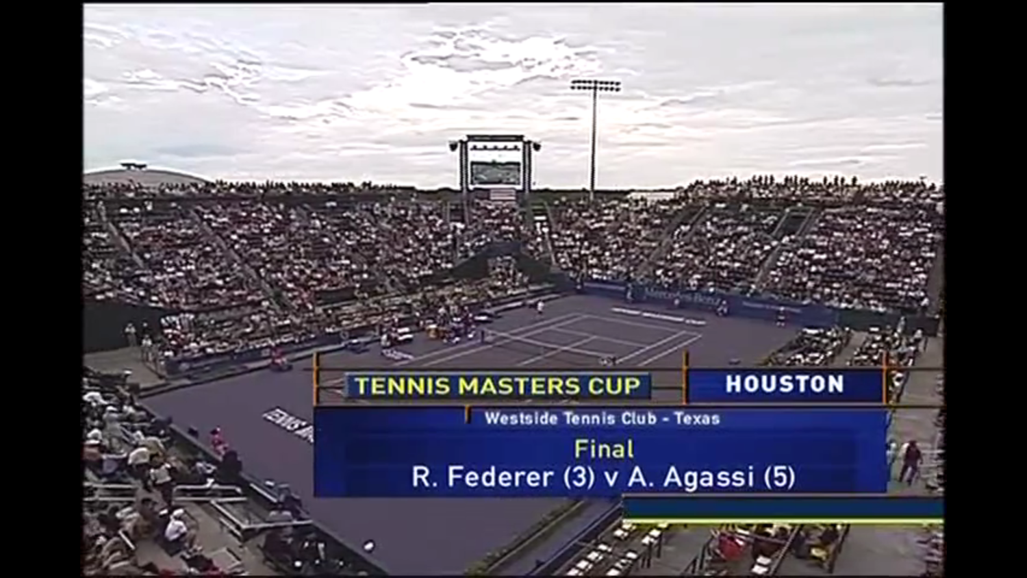 ATP Masters 2004. Финал. Роджер Федерер - Андре Агасси