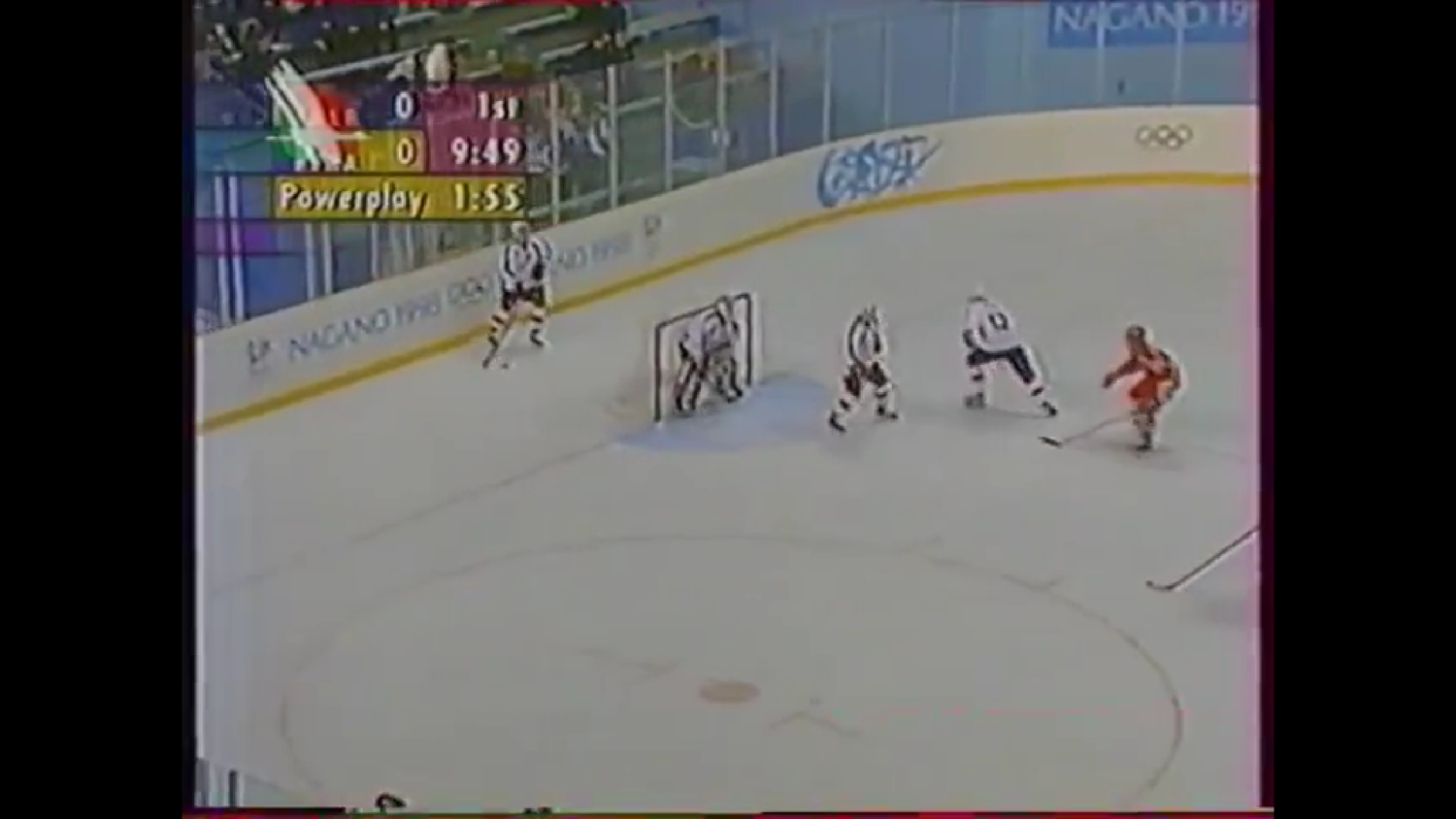Зимние Олимпийские игры 1998 в Нагано. Хоккей. Группа A. Беларусь - Франция