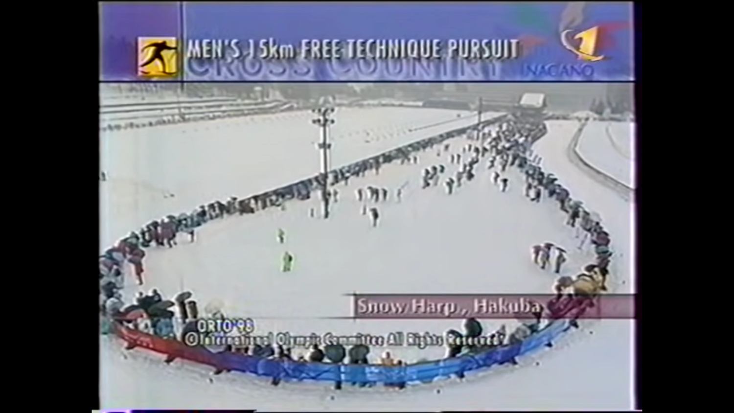 Зимние Олимпийские игры 1998 в Нагано. Лыжные гонки. Мужчины. Свободный стиль. 15 км