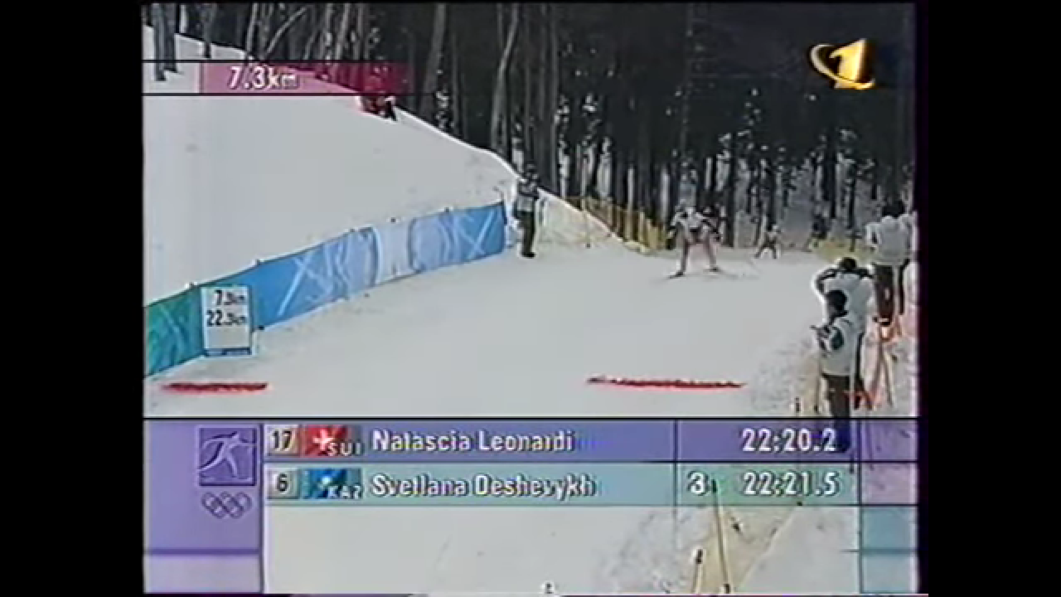 Зимние Олимпийские игры 1998 в Нагано. Лыжные гонки. Женщины. Свободный стиль. 30 км
