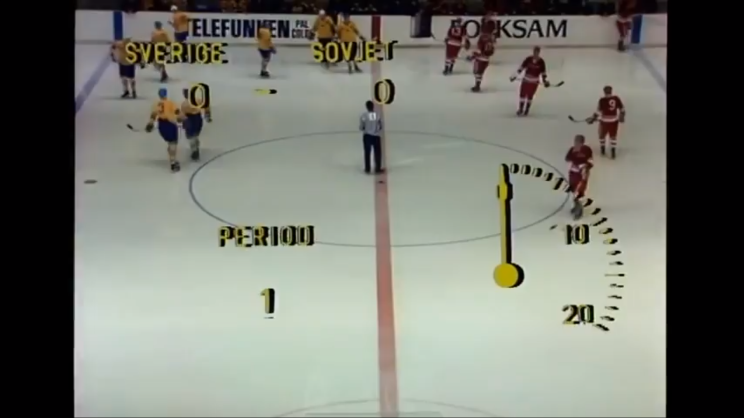 Хоккей. Чемпионат Мира 1970. Швеция - СССР