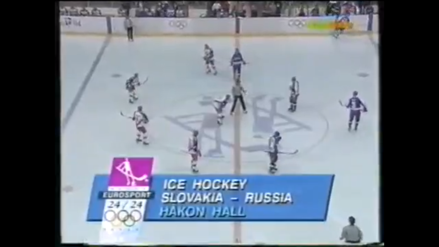 Зимние Олимпийские игры 1994 в Лиллехамере. Хоккей. 1/4 финала. Словакия - Россия