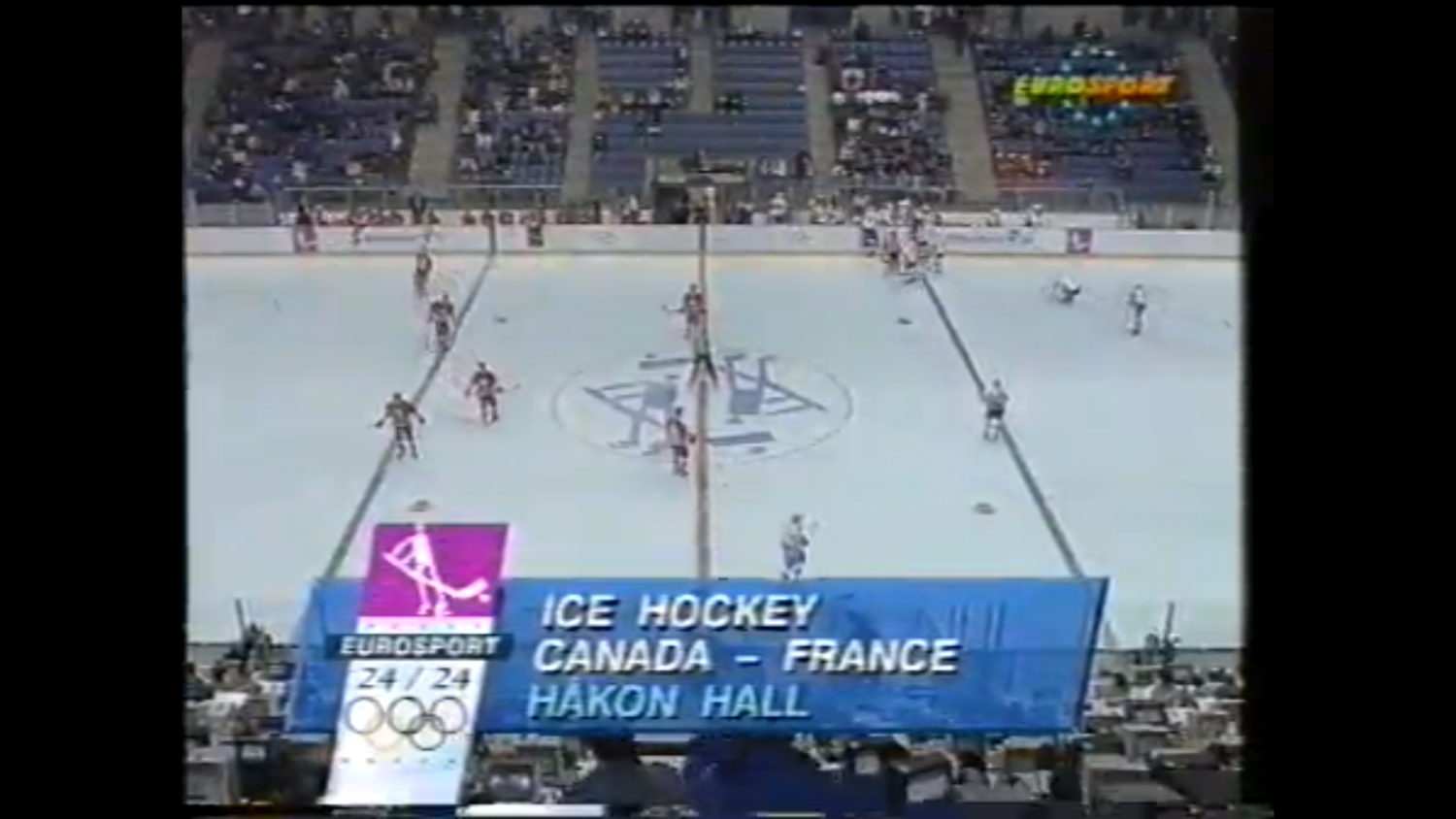 Зимние Олимпийские игры 1994 в Лиллехамере. Хоккей. Группа B. Канада - Франция