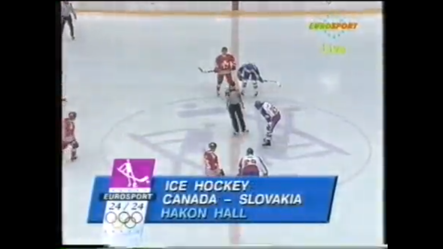 Зимние Олимпийские игры 1994 в Лиллехамере. Хоккей. Группа B. Канада - Словакия