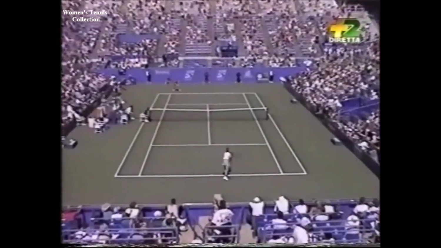 US Open 1995. 4 раунд. Габриэла Сабатини - Мартина Хингис