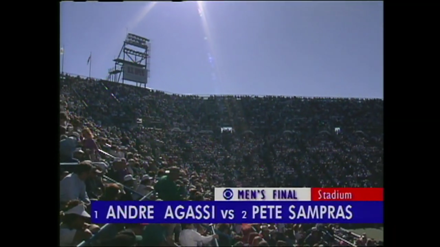 US Open 1995. Финал. Андре Агасси - Пит Сампрас