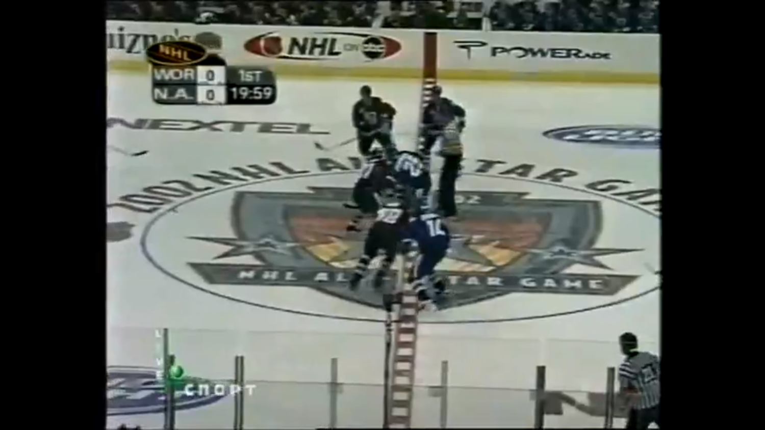 Матч всех звезд НХЛ 2002. Звезды Америки - Звезды мира