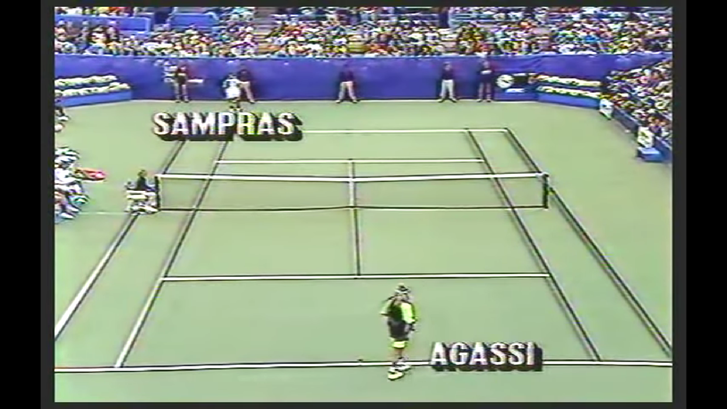 US Open 1990. Финал. Пит Сампрас - Андре Агасси