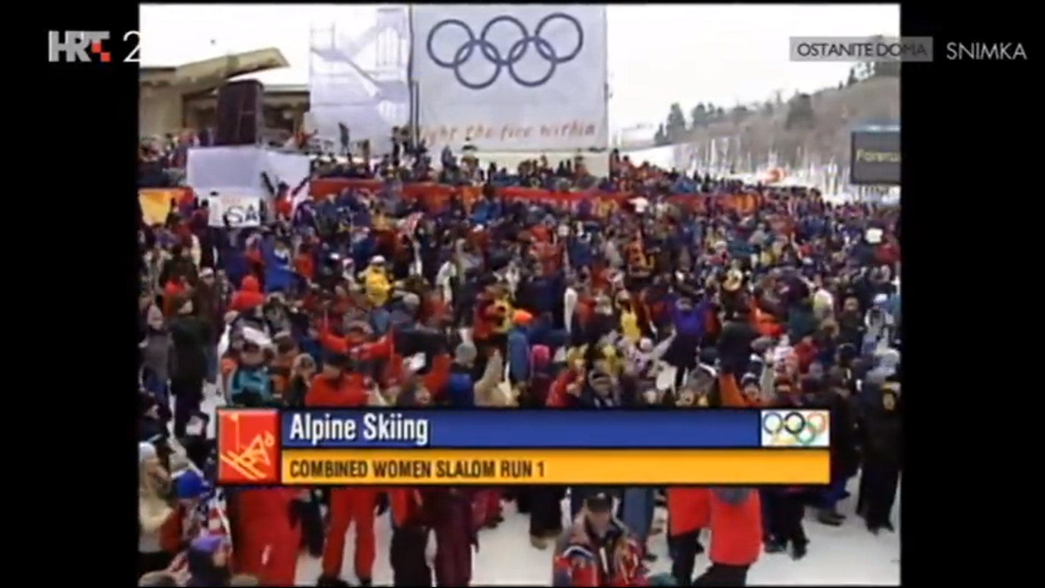 Зимние Олимпийские игры 2002 в Солт-Лейк-Сити. Горные лыжи. Женщины. Комбинация. Слалом