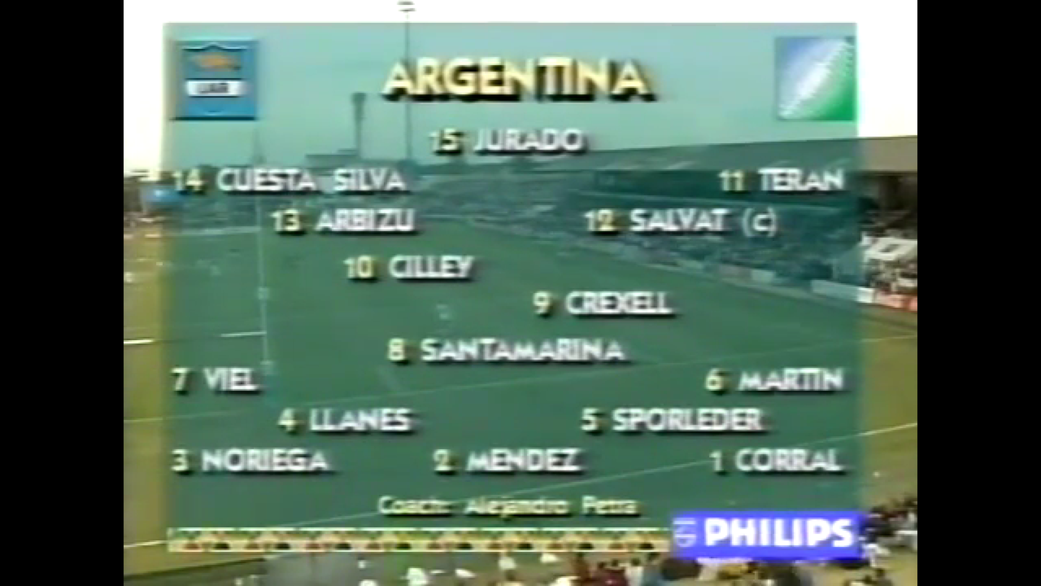 Регби. Чемпионат мира 1995. Группа B. Аргентина - Италия