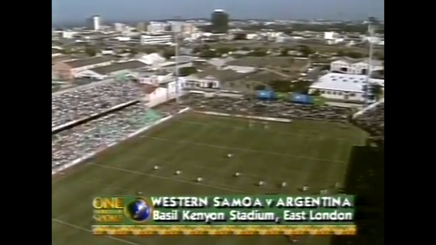 Регби. Чемпионат мира 1995. Группа B. Аргентина - Западное Самоа