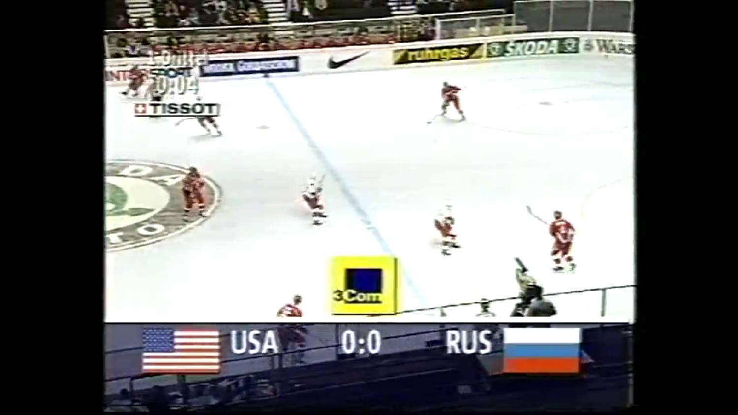 Чемпионат мира 1996. Группа A. 3 тур. США - Россия