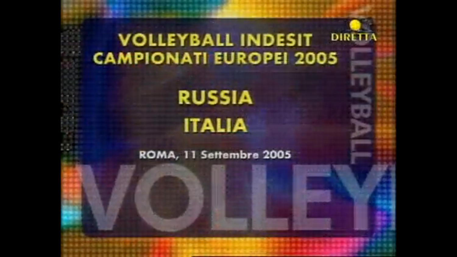 Волейбол. Чемпионат Европы 2005. Мужчины. Финал. Россия - Италия