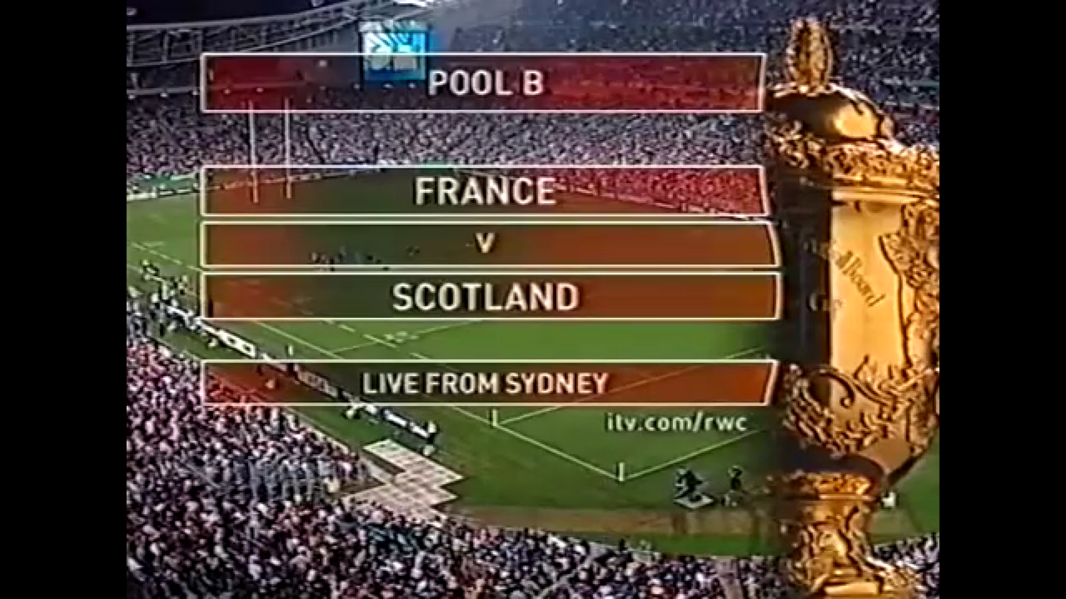 Регби. Чемпионат мира 2003. Группа B. Франция - Шотландия