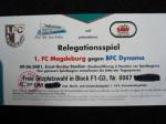 Региональная лига Германии 2000/2001 Квалификация. Ответный матч. Магдебург - Динамо Берлин