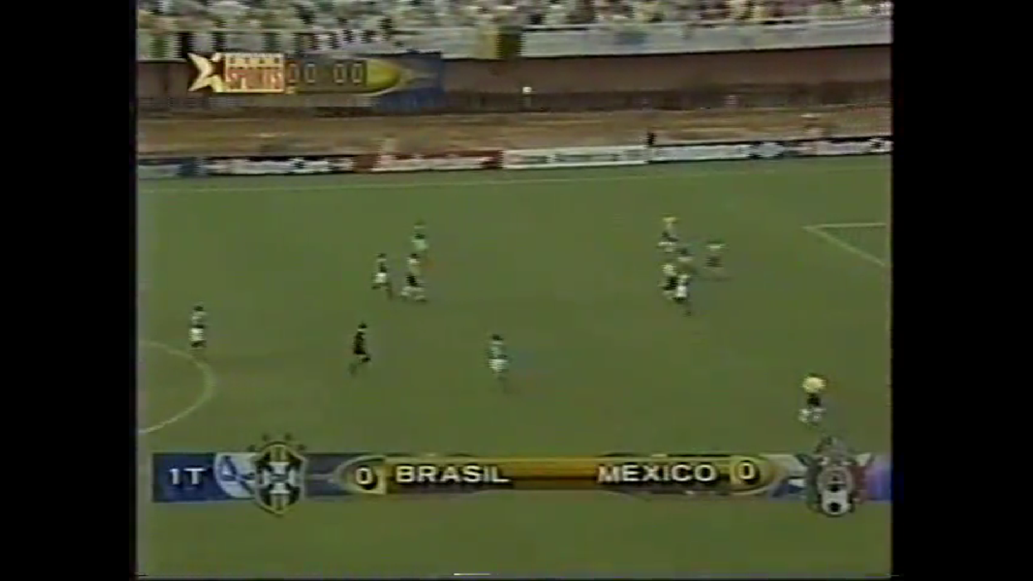 Copa America 1999. Группа B. 2 тур. Бразилия - Мексика - Copa America 1999  - Футбольный видеоархив - Спортивный архив